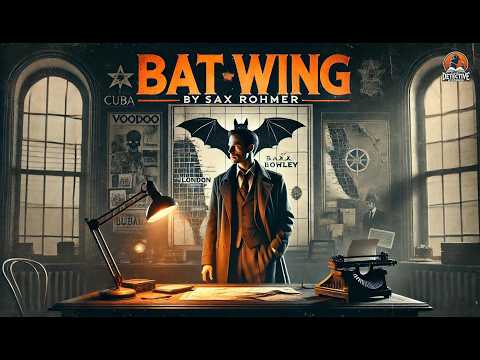 Bat Wing 🦇🔍 | A Gripping Detective Mystery by Sax Rohmer