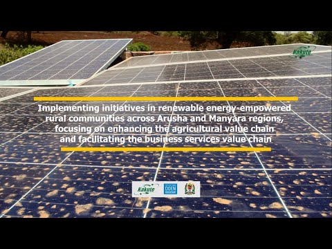 Empowering Rural Communities in Tanzania through Renewable Energy Access