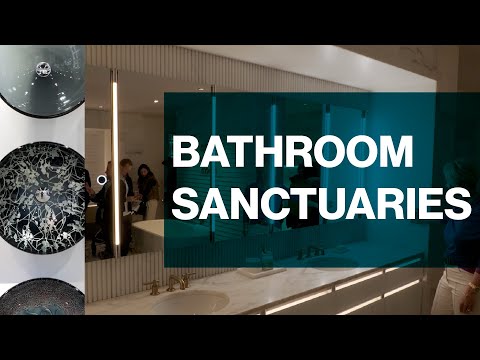 Bathroom Sanctuaries from KBIS/IBS!